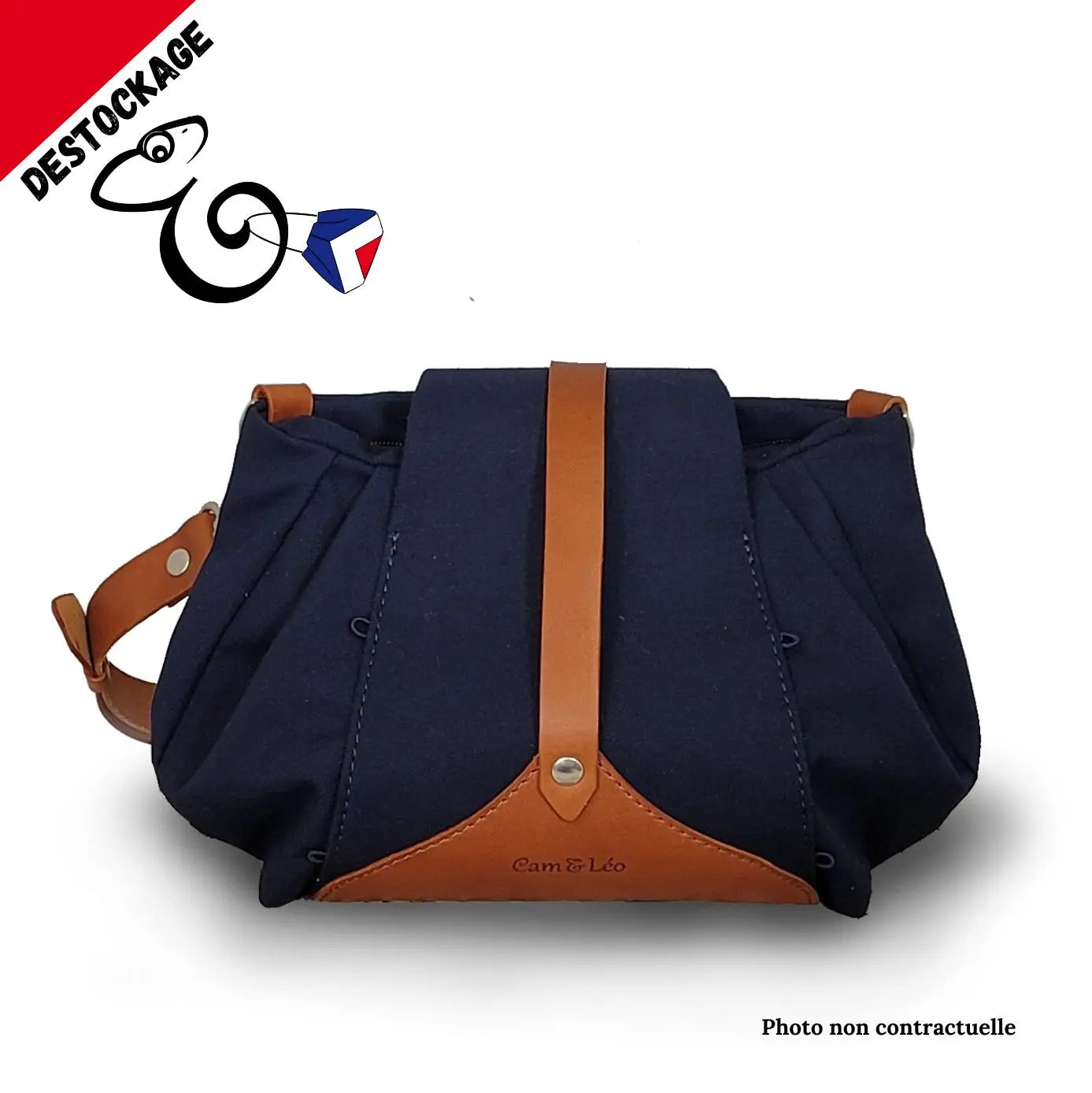 Mini Sac à main personnalisable bleu "Chaudron" Prototype 3 Ma boutique