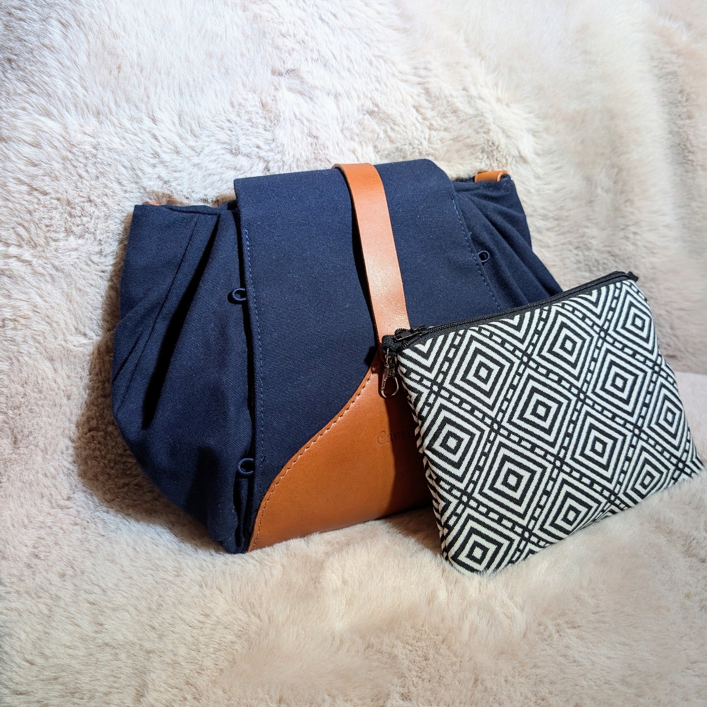 Sac Mini chaudron bleu