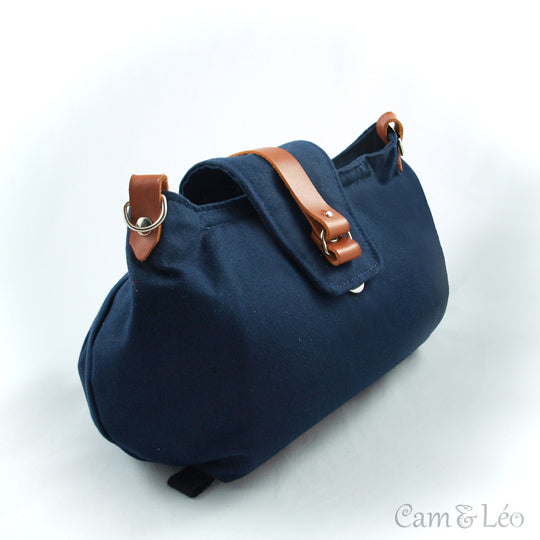 Mini Sac à main personnalisable bleu "Chaudron" Prototype 1