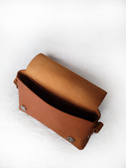 Petit sac trotteur caramel