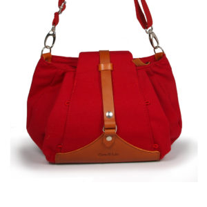 sac à main personnalisable rouge